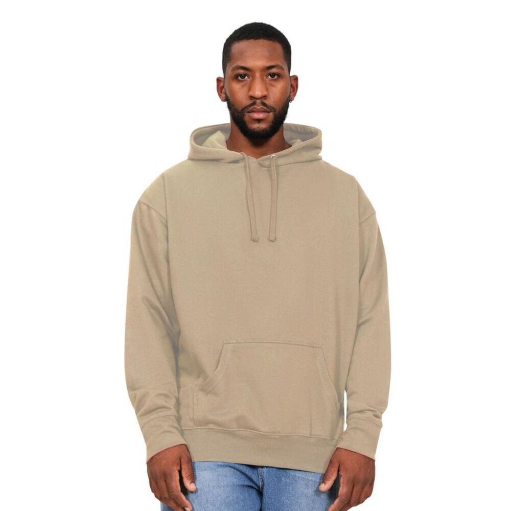 Casual Classics Mens Ringspun Cotton Hoodie / Ecru